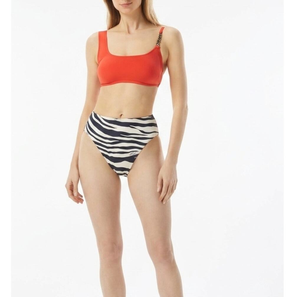 NWT Michael Kors Two Piece Swimsuit Bikini Mix Match Bathingsuit BUNDLE Sz S